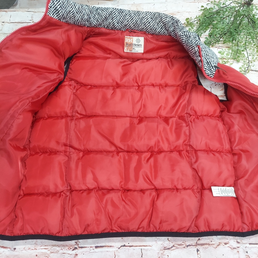 Ruff Hewn Red Puffer Vest - Picture 10 of 17